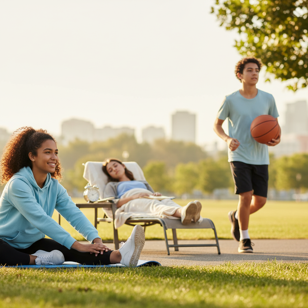 More Sleep and More Movement May Help Lower Type 2 Diabetes Risk in Teens