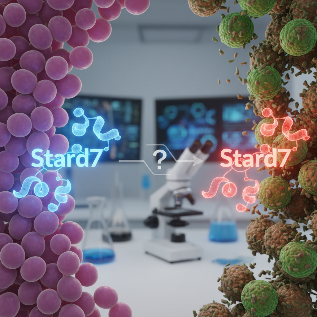 The same protein may look like both friend and foe in colon cancer — and Stard7 shows why tumour biology is rarely simple