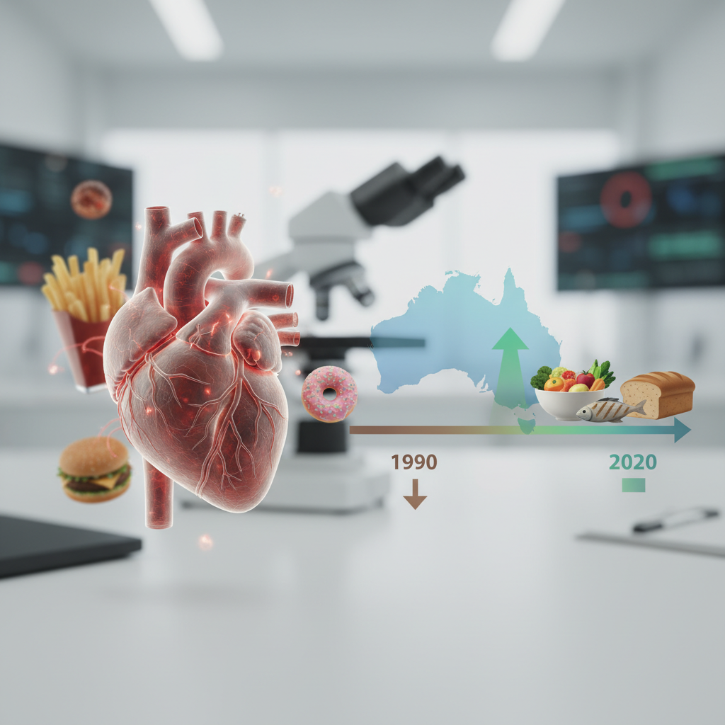 Poor diet is still tied to heart disease — but Australian data suggest some aspects of diet quality may be improving