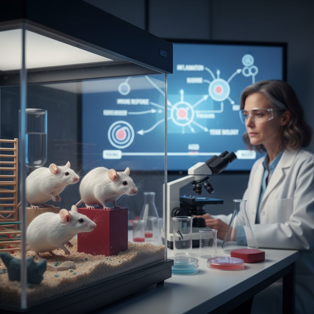 Older mice may reveal what young models miss about cancer and aging