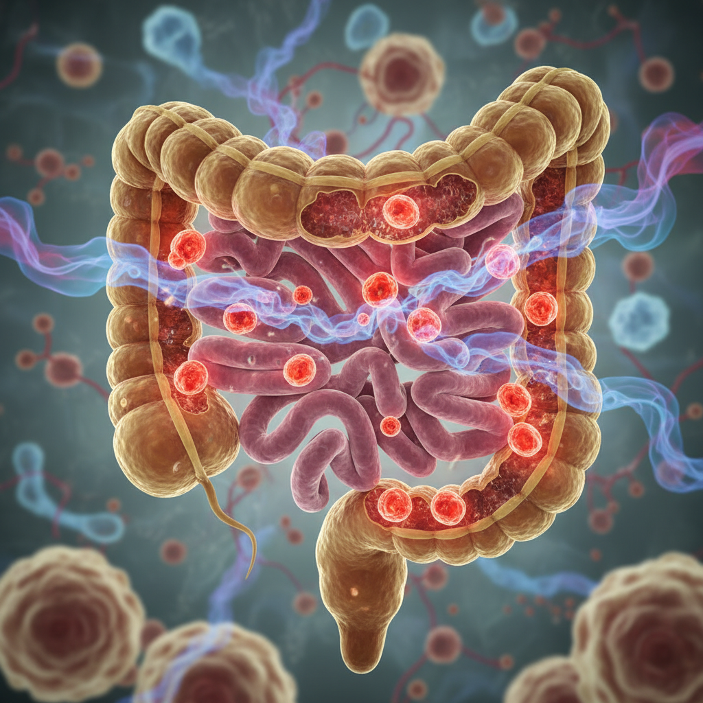 How an aging gut may help fuel chronic inflammation and raise disease risk
